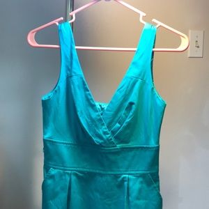 Short tank dress with packets from express